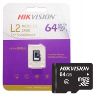 MICRO SD KARTA 64GB Hikvision pre IP kamery V10 L2