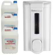 Glycerínové mydlo 3 x 5l tekuté + dávkovač 500 ml