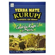 Yerba Mate Kurupi Cedron Kapi'i y Menta 500 g