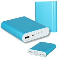 HYKKER PowerBank USB KÁBEL 4800 mAh modrý