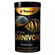 Krmivo pre ryby TROPICAL Soft Line Carnivore 320g/1l