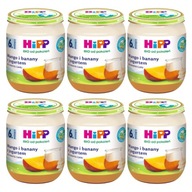 HiPP BIO Mango a banány s jogurtom po 6 mesiacoch 6x160g