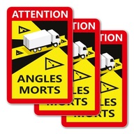 Samolepka ANGLES MORTS France set 100x TIR UV