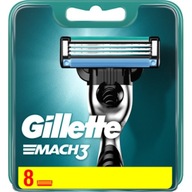 GILLETTE MACH3 ORIGINÁLNE VLOŽKY BLADE 8 kusov