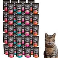 Rafi Cat vrecúško 40 x 100 g MIX CHUTÍ