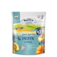 Baltica, suché bezobilné krmivo pre psov. Morka s tekvicou pre veľké plemená 1kg