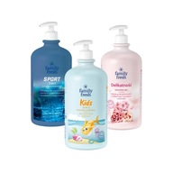 SET 3X FAMILY FRESH SPRCHOVÝ GÉL 1000 ML MIX