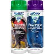 Nikwax Tech Wash + Polar Proof Set 2x300ml