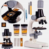 Vedecký mikroskop pre deti školská súprava 1200x