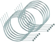 10x lanko zadnej bicyklovej brzdy 180cm, NEREZ