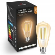 Žiarovka 7W CCT Amber ST64 ZigBee GL HUE TUYA