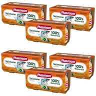 PLASMON Večera Losos so zemiakmi 2x80g 3+3 grátis