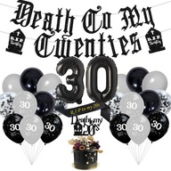 Death To My Twenties 30th Birthday Decoration Rip