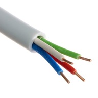 Interkom kábel 4-žilový kábel YTDY 4x0,5 mm