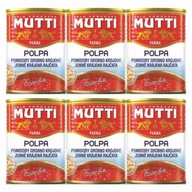 6 x paradajky v kusoch 400 g MUTTI nasekané nadrobno