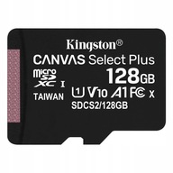 KINGSTON MICROSD PAMÄŤOVÁ KARTA 128GB MICRO CL10