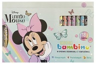 BAMBINO THICK COLOR 18 farieb klasická pastelová zlatá MINNIE MOUSE + tep.