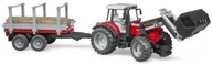 Traktor Massey Ferguson 7480 s čelným nakladačom