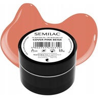 Semilac Builder COVER PINK BEIGE Builder Gel 15g