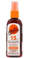 MALIBU SUCHÝ OLEJ SPF15 BRONZOVACÍ OLEJ NA OPAĽOVANIE 100ml