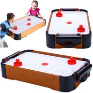 VEĽKÝ hrací stôl AIR HOCKEY so systémom AIR FLOW HOCKEY pre deti, DREVENÝ, 51 CM