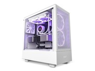 Počítačová skriňa NZXT H5 Flow biela