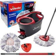 Mikrovlákna Villeda Turbo Mop Turbo 3in1