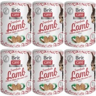 Brit Care Cat Snack Superfruits Lamb 6x100g