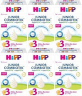 HIPP COMBIOTIK 3 následné mlieko 6x 550g