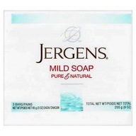 Jergens Pure Soap 3 tyčinky 255g pure&natural