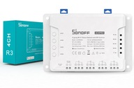 Sonoff 4CH PRO R3 WiFi RF 433 MHz 4 DIN kanály