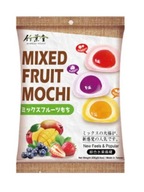 Japonské ovocné ryžové koláčiky Mochi Mini sušienky Čučoriedka Jahoda Mango 250g