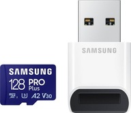 Pamäťová karta Samsung PRO Plus micro SDXC 128 GB U3 A2 V30 (MB-MD128SB/WW)