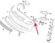 OE BMW DÝZA OSTREKOVACIEHO LAMPY BMW X3 E83