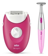 Braun Silk-épil 3 epilátor 3-420 malina