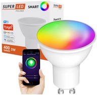 GU10 SMART 5W RGB WW CW Wi-Fi TUYA LED žiarovka