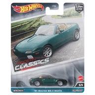 1991 Mazda MX-5 Miata - Modern Classics Hot Wheels Premium 1:64