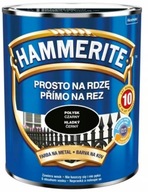 Hammerite rovný na hrdzu LESK ČIERNA 0,7L