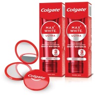 COLGATE Max White Ultra sada bieliacich zubných pást 2x 50 ml + ZADARMO