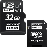 PAMÄŤOVÁ KARTA 32GB microSD Goodram + adaptér