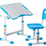 Písací stôl a stolička - nastaviteľná súprava Sole II