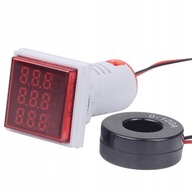 AC 60-500V 0-100A LED digitálny ampérmeter Mer