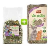 Vitapol Herbal Duo činčila bylinková zmes 500g + seno