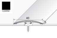 Lišta prahová 40mm A64 EFFECTOR Čierna 180cm