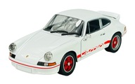 WELLY PORSCHE 911 CARRERA RS 2.7 BIELA ​​1:24 KOV NOVÝ MODEL 24086