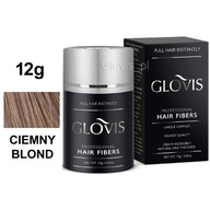 GLOVIS mikrovlákna 12g Zahusťovanie TMAVÁ BLOND