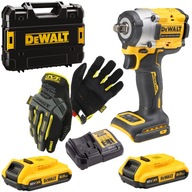 Rázový uťahovák DeWALT DCF921D2 406Nm + rukavice na ochranu zdravia a bezpečnosti pri práci