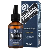 Proraso Azur Lime Beard Oil - citrusový olej na starostlivosť o fúzy, 30 ml