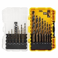 DT70728 DEWALT VŔTAČKY DO KOVU 19ks TUGHCASE