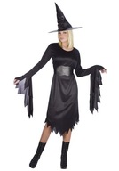 ČAROODEJNICKÉ ŠATY HALLOWEENSKÝ ČARODEŇSKÝ OUTFIT, veľkosť M/L